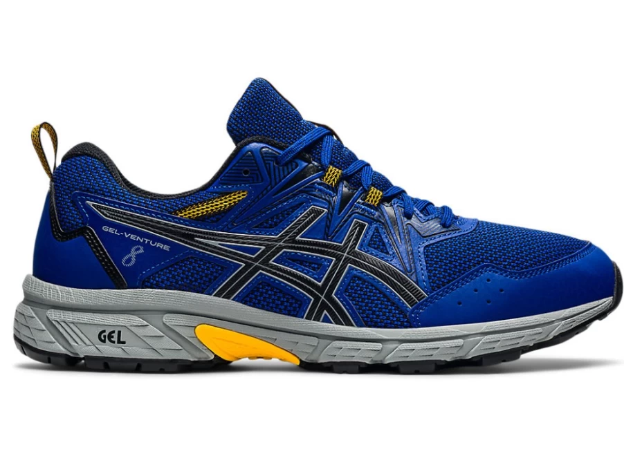 ASICS GEL-Venture 8 Men's Running Shoes - Monaco Blue/Black - Trail & Road Sneakers