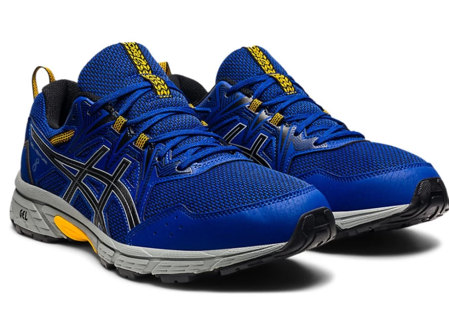 ASICS GEL-Venture 8 Men's Running Shoes - Monaco Blue/Black - Trail & Road Sneakers
