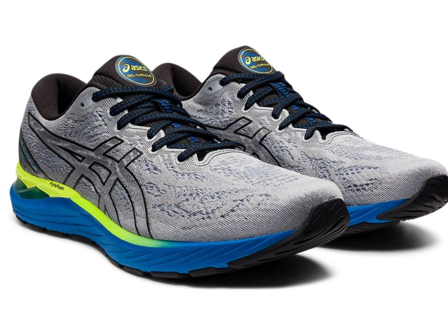 ASICS GEL-CUMULUS 23 Men's Running Shoes - Sheet Rock/Black - Cushioned Road Trainers
