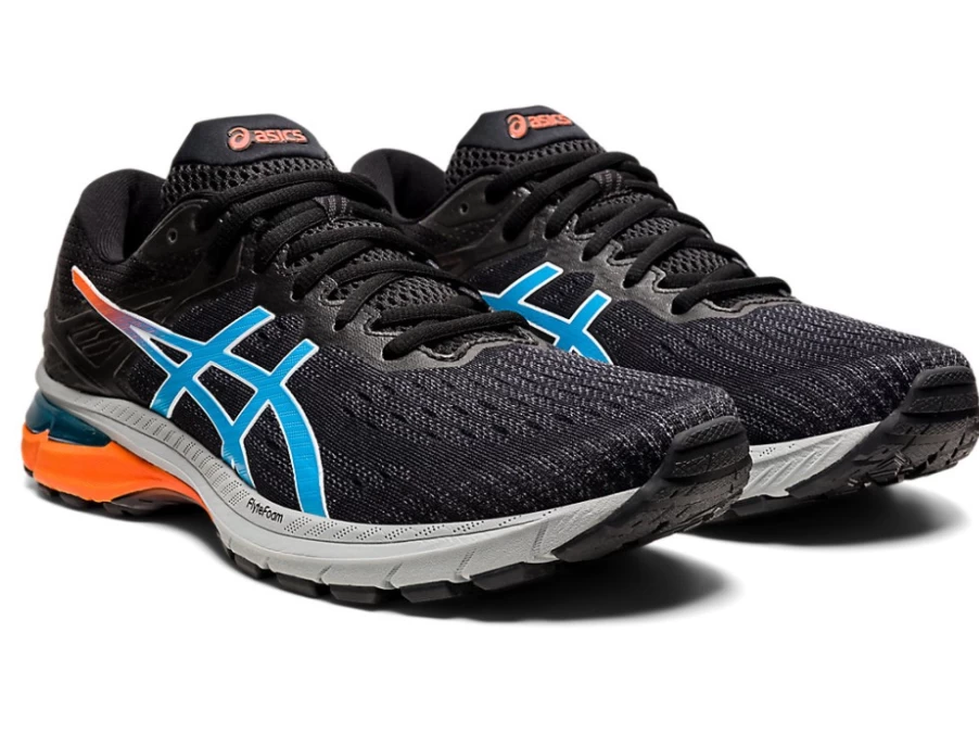 ASICS GT-2000 9 Trail Running Shoes for Men - Black/Digital Aqua