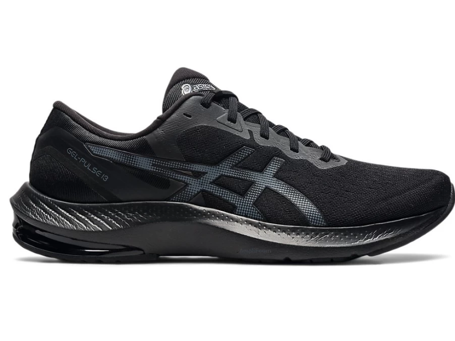 ASICS GEL-PULSE 13 Men's Running Shoes - Black/Metropolis - Cushioned Support for High Performance