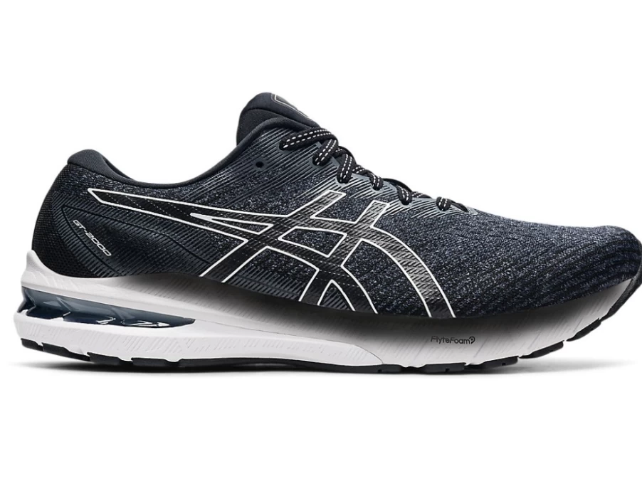 ASICS GT-2000 10 WIDE Running Shoes for Men - Black/White