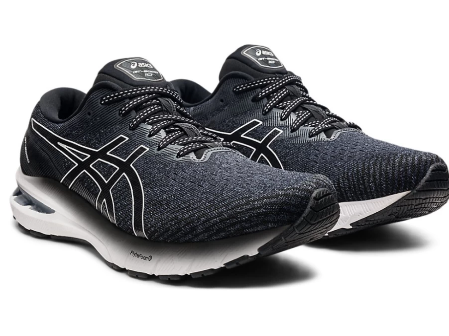 ASICS GT-2000 10 WIDE Running Shoes for Men - Black/White