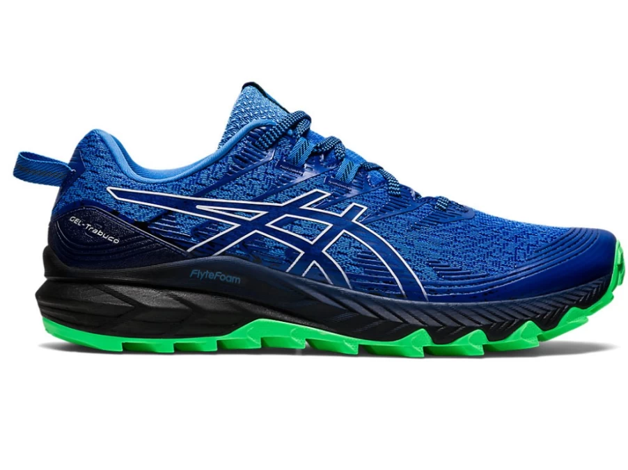 ASICS GEL-TRABUCO 10 Men's Trail Running Shoes - Blue Coast/White