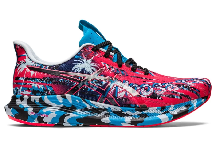 ASICS NOOSA TRI 14 Running Shoes for Men in Diva Pink/Black - Lightweight & Breathable