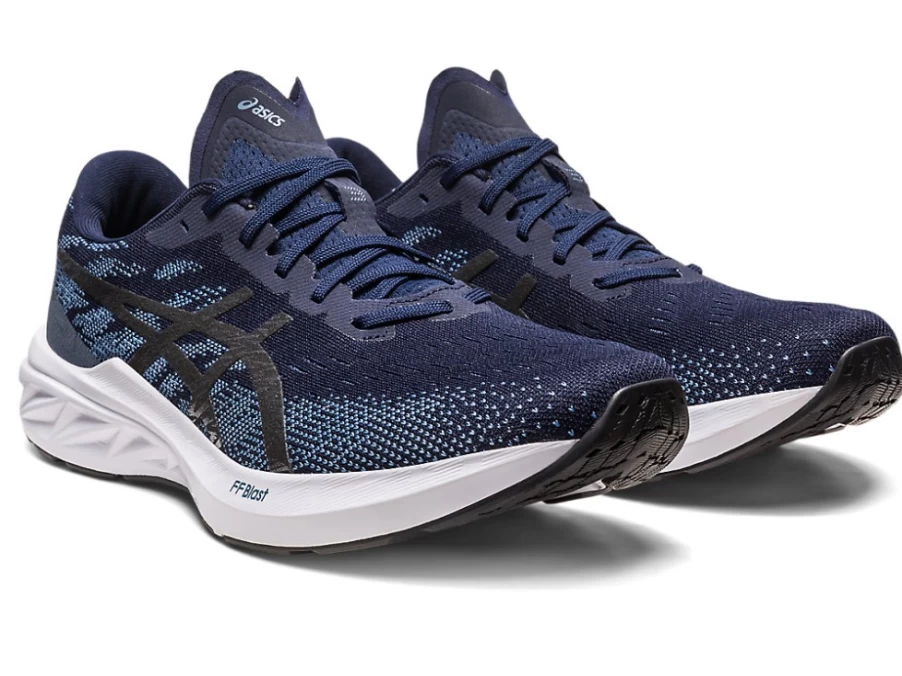 ASICS DYNABLAST 3 Running Shoes for Men - Midnight/Black