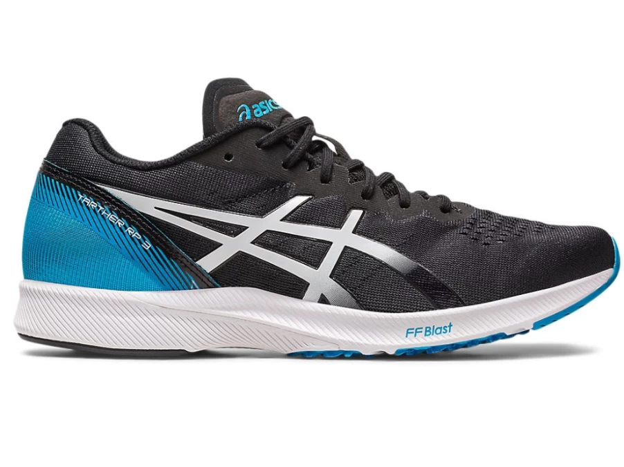 ASICS TARTHER RP 3 Running Shoes for Men - Black/White - Lightweight & Responsive