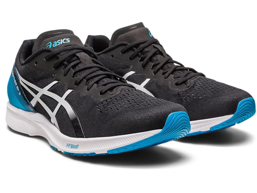 ASICS TARTHER RP 3 Running Shoes for Men - Black/White - Lightweight & Responsive