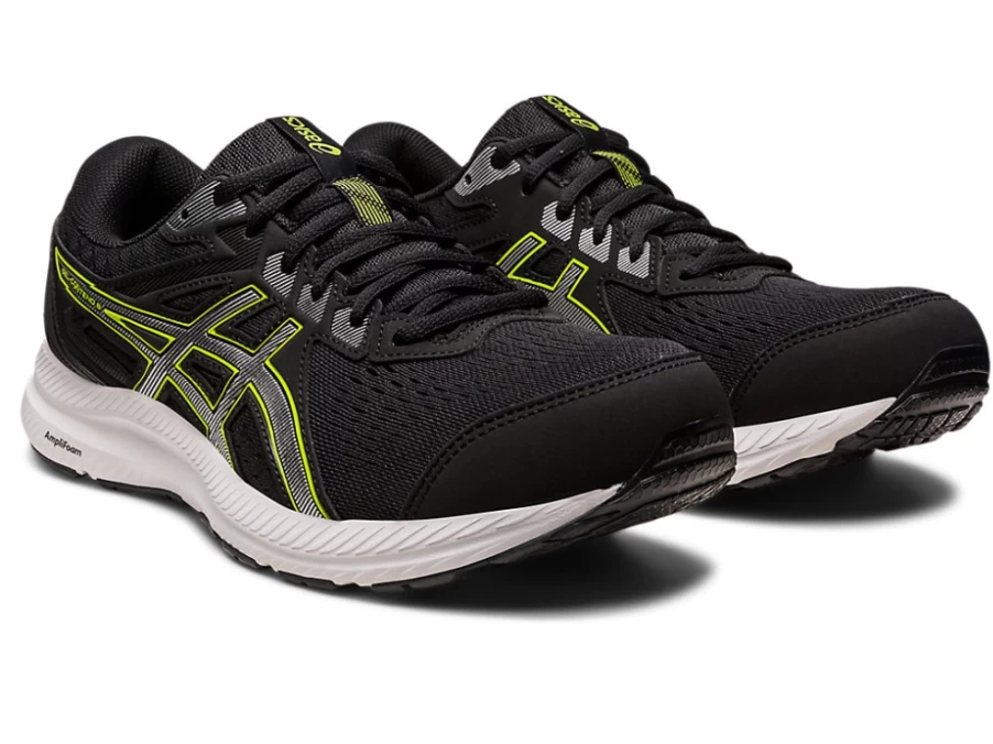ASICS GEL-CONTEND 8 Running Shoes for Men - Black/Pure Silver
