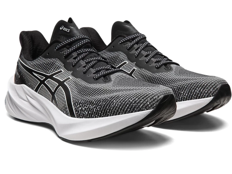 ASICS NOVABLAST 3 LE Men's Running Shoes - Black/White