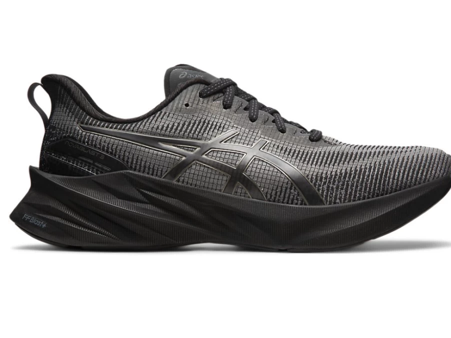 ASICS NOVABLAST 3 LE Men's Running Shoes - Black/Graphite Grey