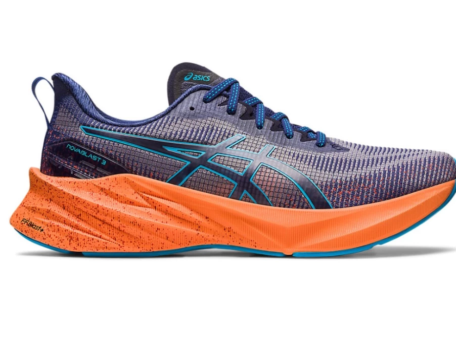 ASICS NOVABLAST 3 LE Men's Running Shoes - Indigo Blue/Island Blue