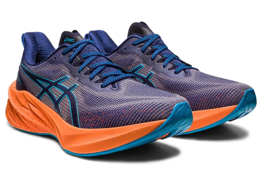 ASICS NOVABLAST 3 LE Men's Running Shoes - Indigo Blue/Island Blue