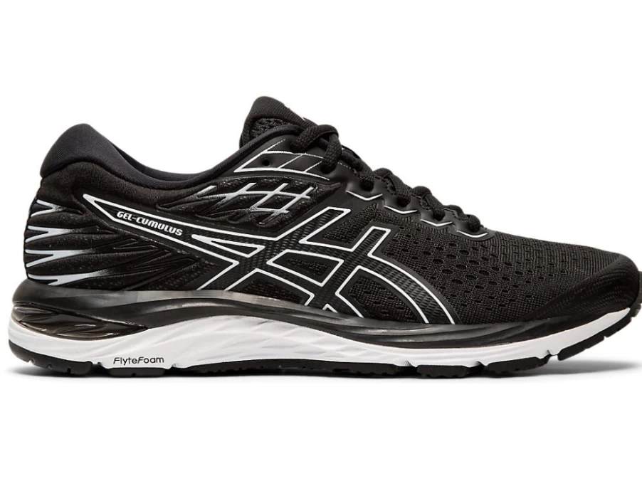 ASICS Women's GEL-CUMULUS 21 Running Shoes - Black/White