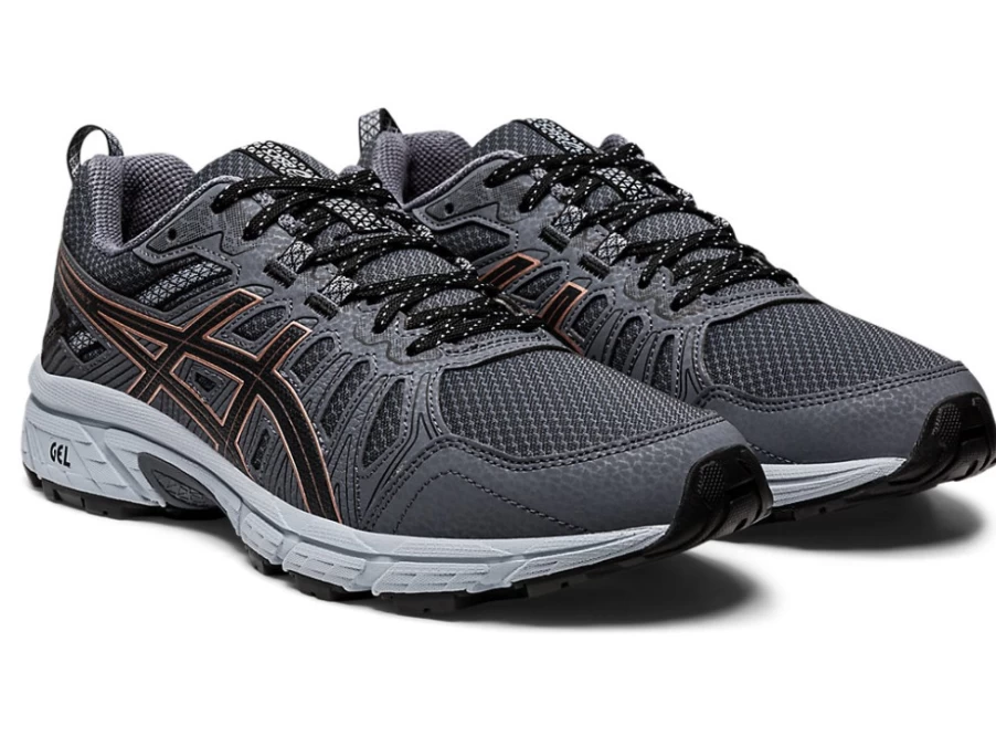ASICS GEL-VENTURE 7 (D) Women's Trail Running Shoes - Graphite Grey/Rose Gold