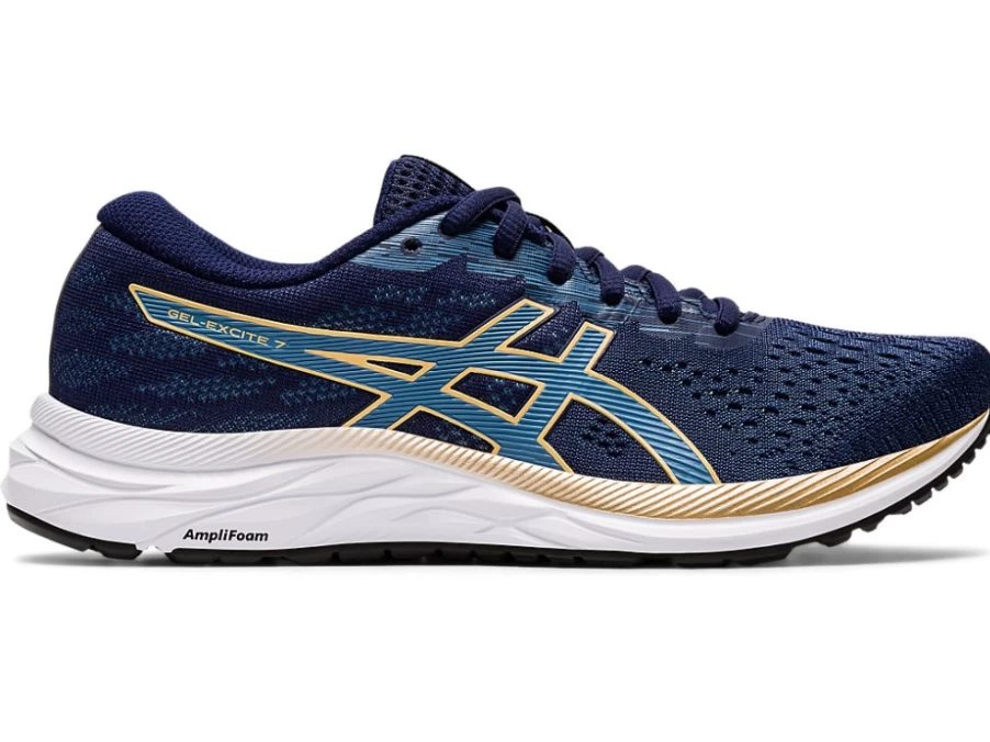 ASICS Women's GEL-Excite 7 Running Shoes in Peacoat/Champagne