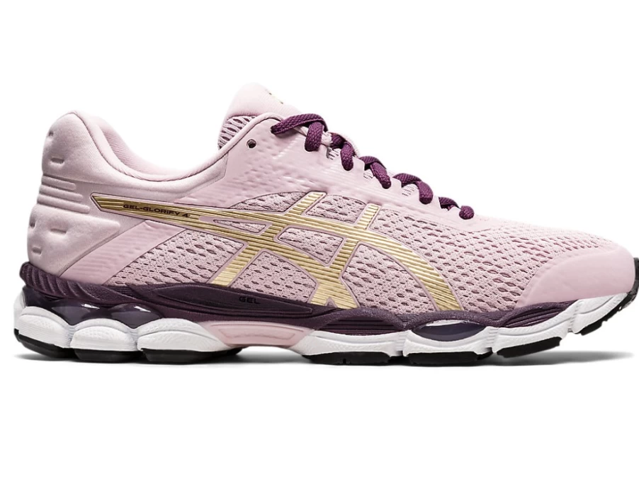 ASICS GEL-GLORIFY 4 Women's Running Shoes - Barely Rose/Champagne