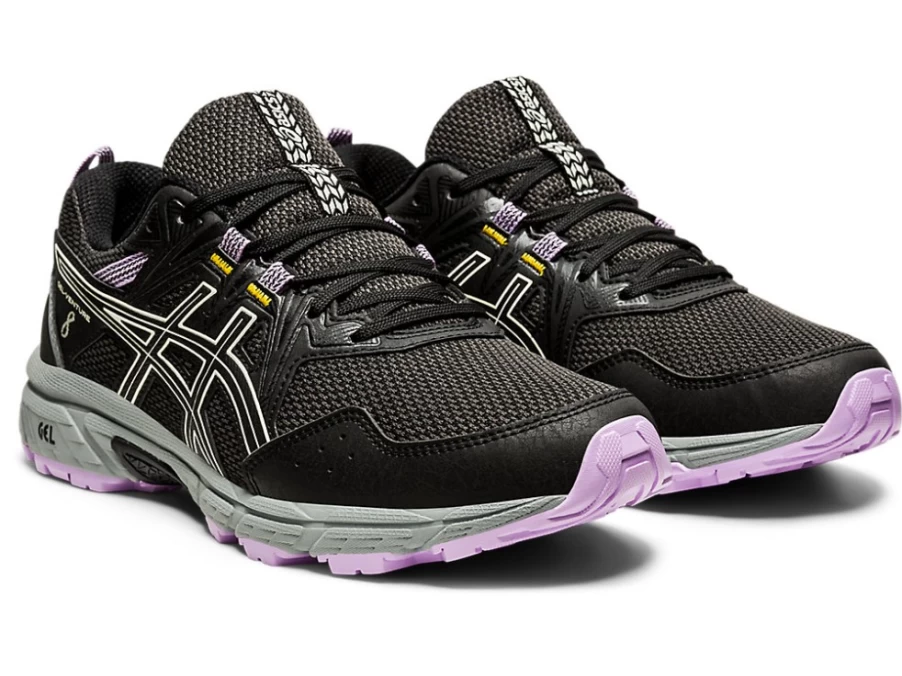 ASICS GEL-VENTURE 8 Women's Trail Running Shoes - Black/Ivory