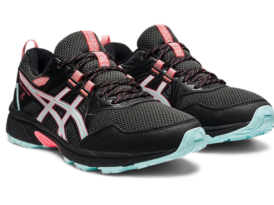 ASICS Women's GEL-VENTURE 8 Running Shoes - Black/Clear Blue