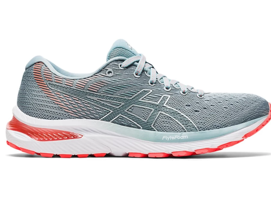 ASICS Women's GEL-CUMULUS 22 Running Shoes in Piedmont Grey/Light Steel