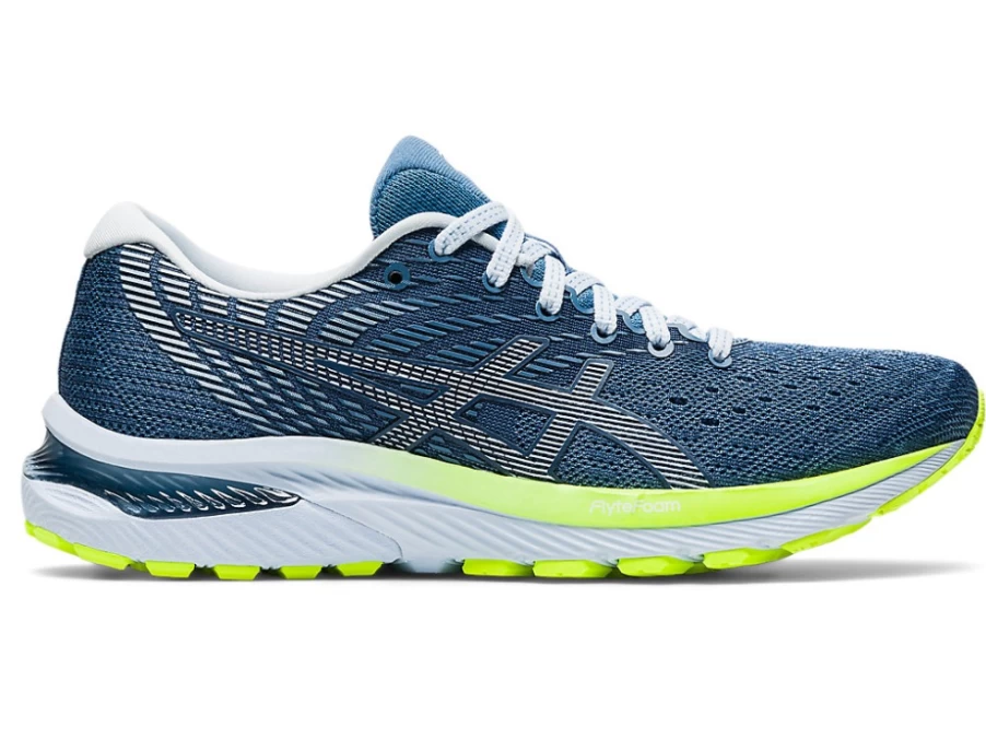 ASICS Women's GEL-CUMULUS 22 Running Shoes - Grey Floss/White