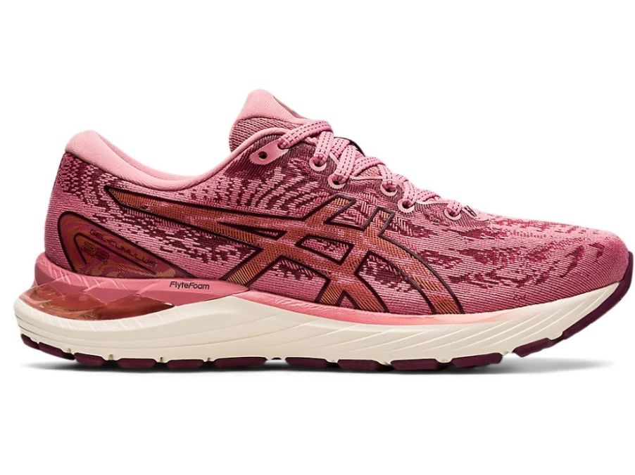 ASICS Women's GEL-CUMULUS 23 Running Shoes - Smokey Rose/Deep Mars