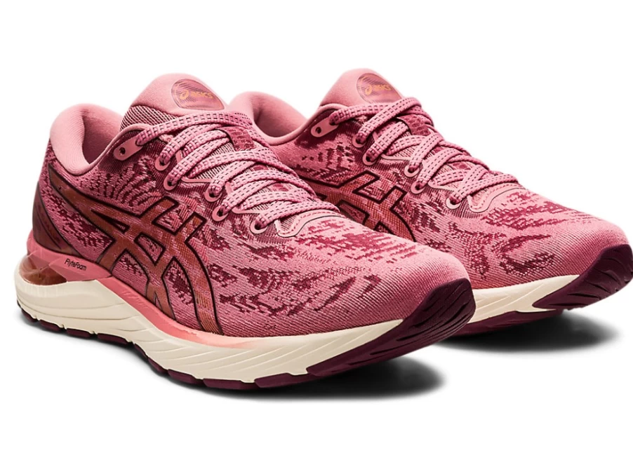 ASICS Women's GEL-CUMULUS 23 Running Shoes - Smokey Rose/Deep Mars