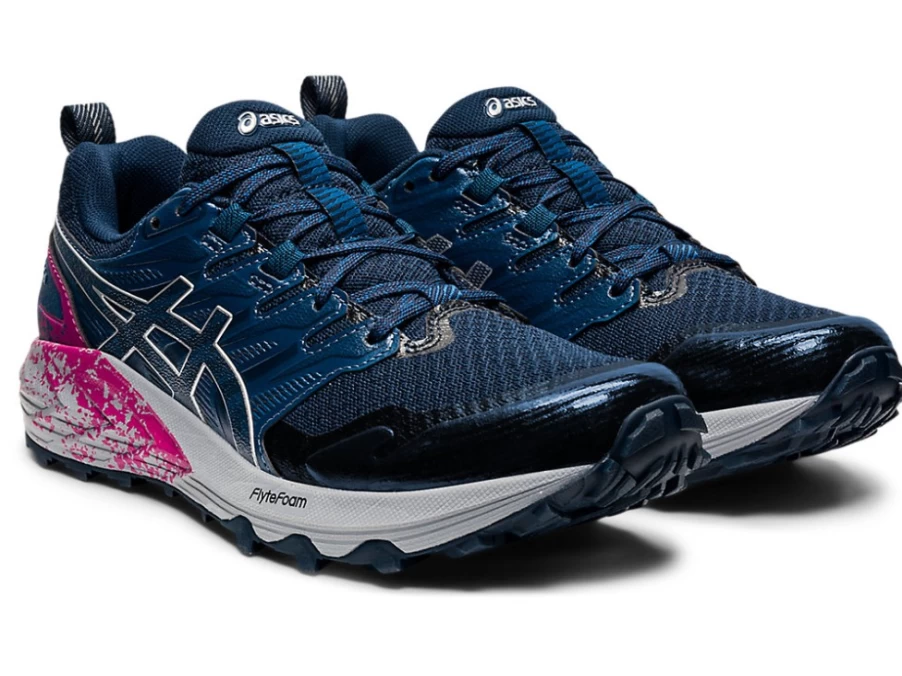 ASICS GEL-Trabuco Terra Women's Trail Running Shoes - French Blue/Pure Silver