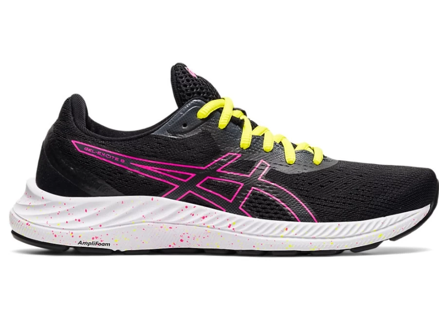 ASICS GEL-EXCITE 8 Women's Running Shoes - Black/Hot Pink