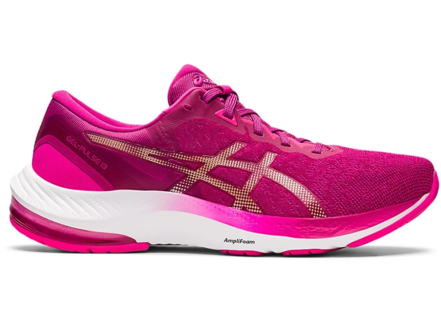 ASICS GEL-PULSE 13 Women's Running Shoes - Fuchsia Red/Champagne