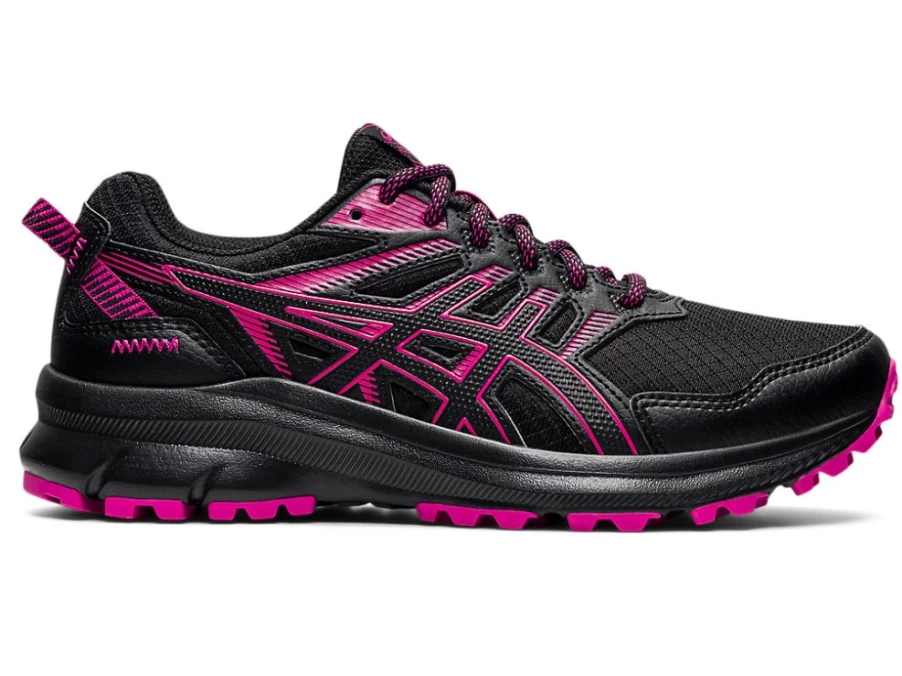 ASICS TRAIL SCOUT 2 Women's Running Shoes - Black/Fuchsia Red Trail Running Sneakers