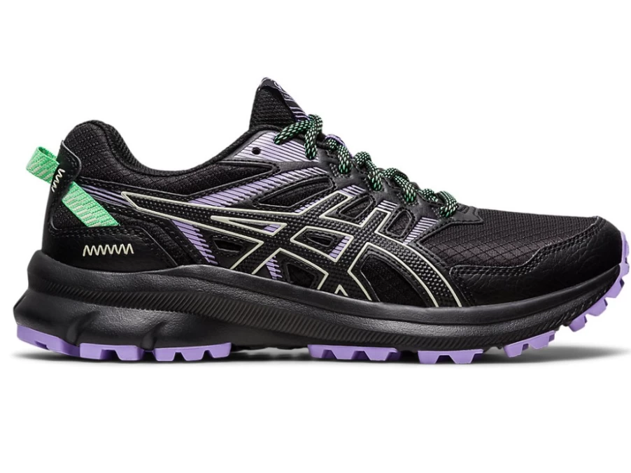 ASICS TRAIL SCOUT 2 Women's Running Shoes - Black/Whisper Green