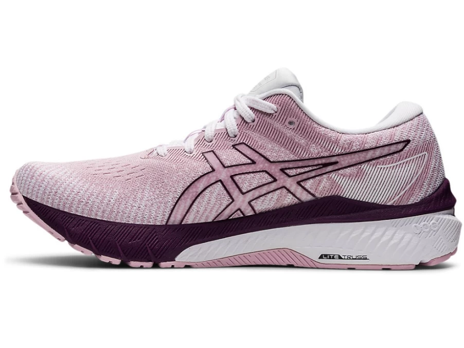 ASICS Women's GT-2000 10 Running Shoes - Barely Rose/Deep Plum