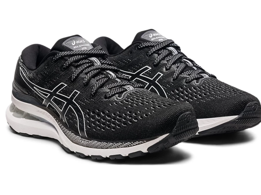 ASICS GEL-KAYANO 28 (2A) Running Shoes for Women - Black/White