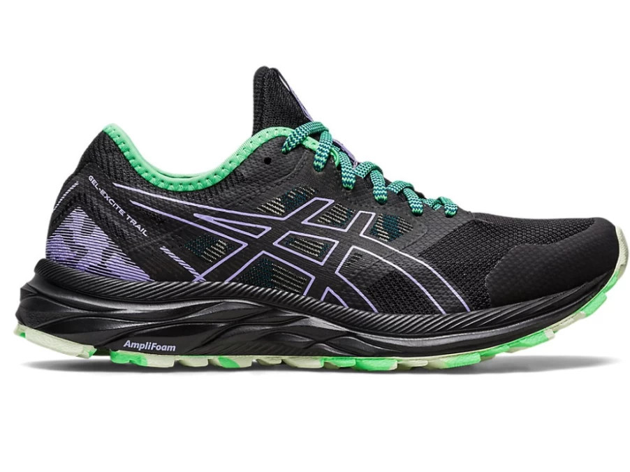 ASICS Women's GEL-EXCITE TRAIL Running Shoes - Black/Digital Violet