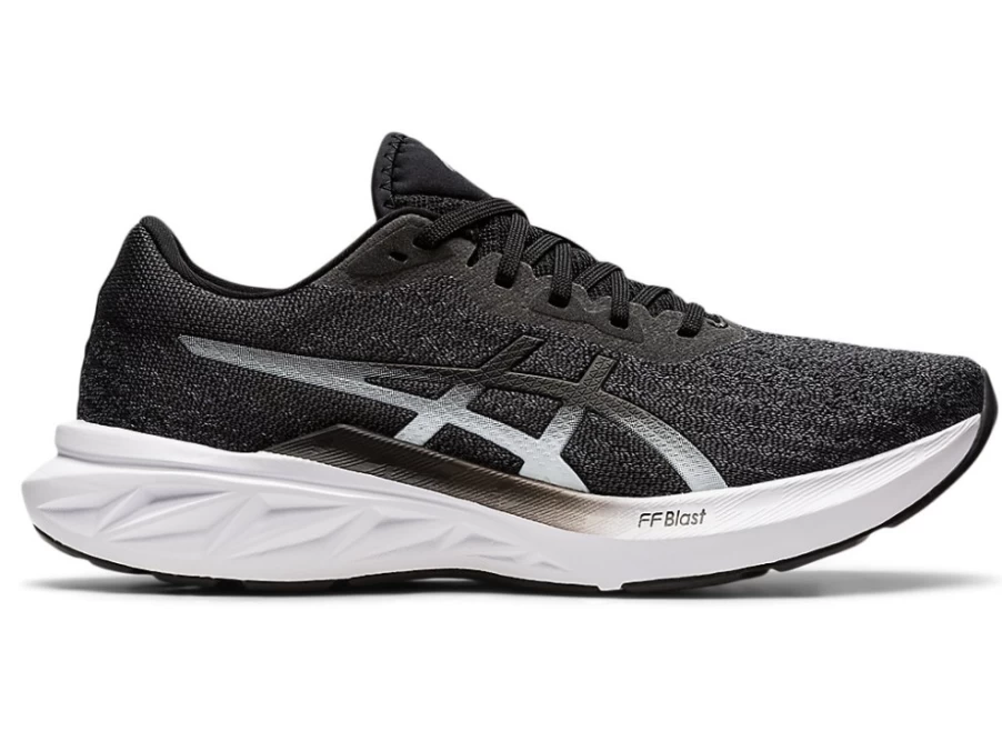 ASICS Women's DYNABLAST 2 Running Shoes - Black/White