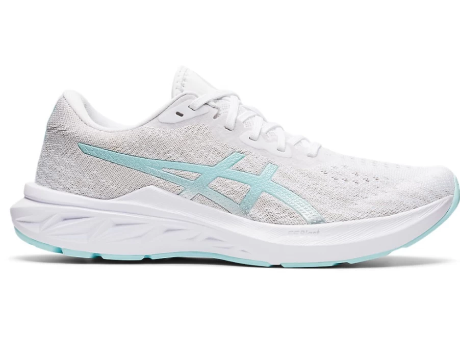 ASICS Women's DYNABLAST 2 Running Shoes - White/Clear Blue