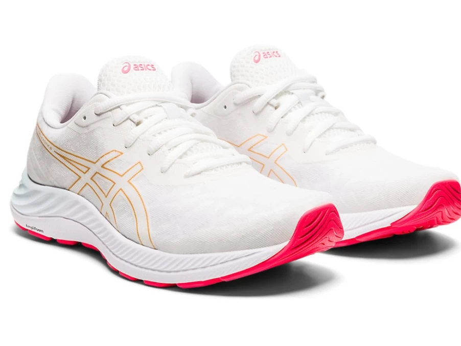 ASICS GEL-EXCITE 8 Women's Running Shoes - White/Champagne