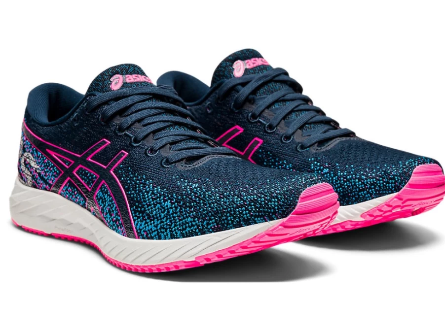 ASICS Women's GEL-DS TRAINER 26 Running Shoes - French Blue/Hot Pink