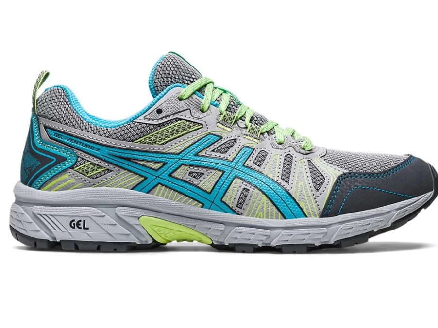 ASICS GEL-Venture 7 Women's Trail Running Shoes - Piedmont Grey/Aquarium
