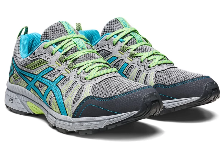 ASICS GEL-Venture 7 Women's Trail Running Shoes - Piedmont Grey/Aquarium