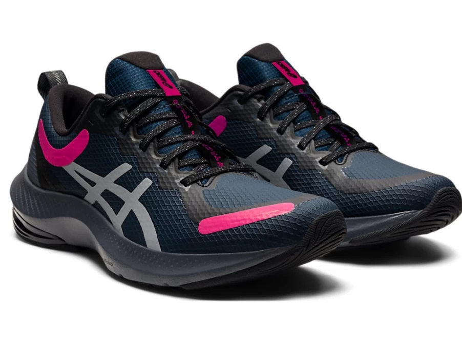 ASICS Women's GEL-PULSE 13 AWL Running Shoes in French Blue/Pink Rave