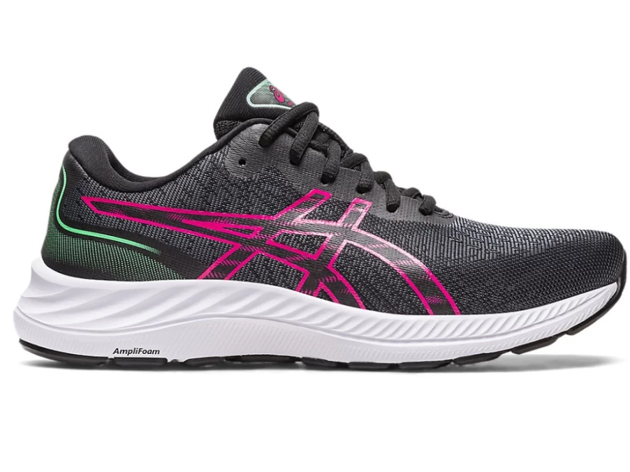 ASICS GEL-EXCITE 9 Women's Running Shoes - Black/Pink Rave | Cushioned Support for Comfort