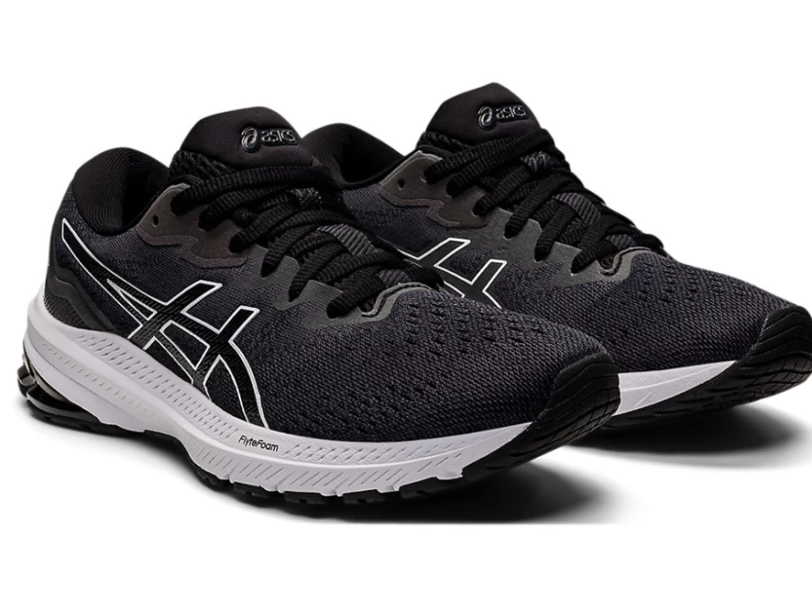 ASICS GT-1000 11 (D) Women's Running Shoes - Black/White