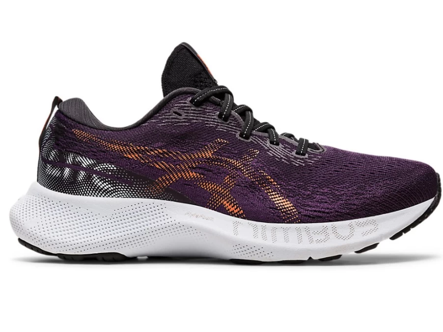ASICS Women's GEL-NIMBUS LITE 3 Running Shoes - Night Shade/Nova Orange