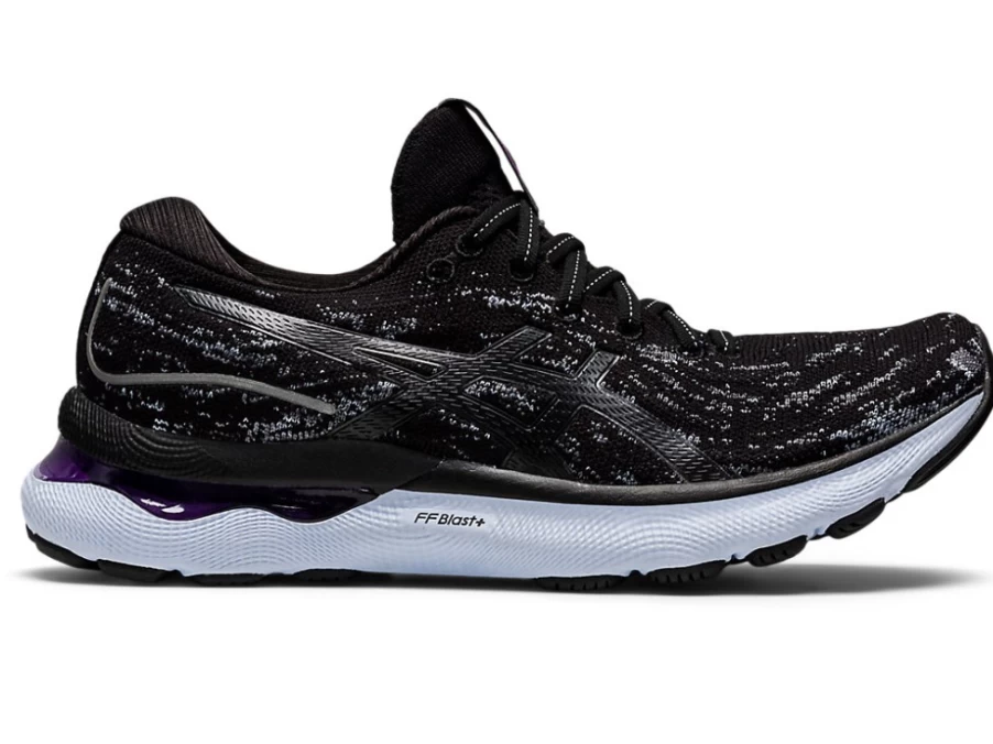 ASICS Women's GEL-NIMBUS 24 MK Running Shoes - Black/Black