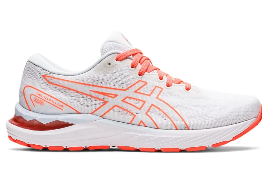ASICS Women's GEL-CUMULUS 23 Running Shoes - White/Sky