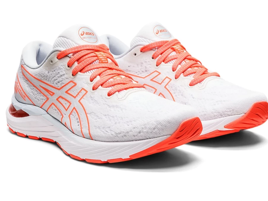 ASICS Women's GEL-CUMULUS 23 Running Shoes - White/Sky