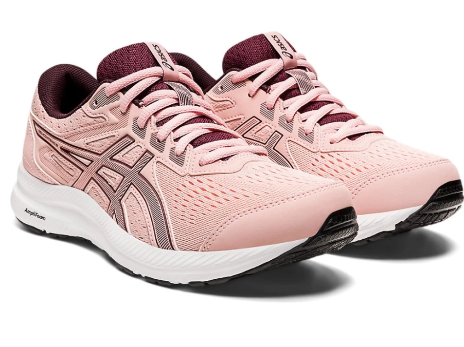 ASICS Women's GEL-CONTEND 8 Running Shoes in Frosted Rose/Deep Mars
