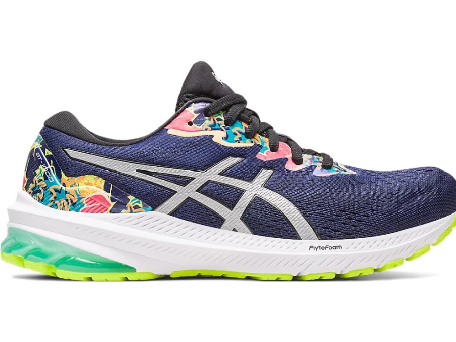 ASICS Women's GT-1000 11 Lite-Show Running Shoes - Lime Zest/Lite Show